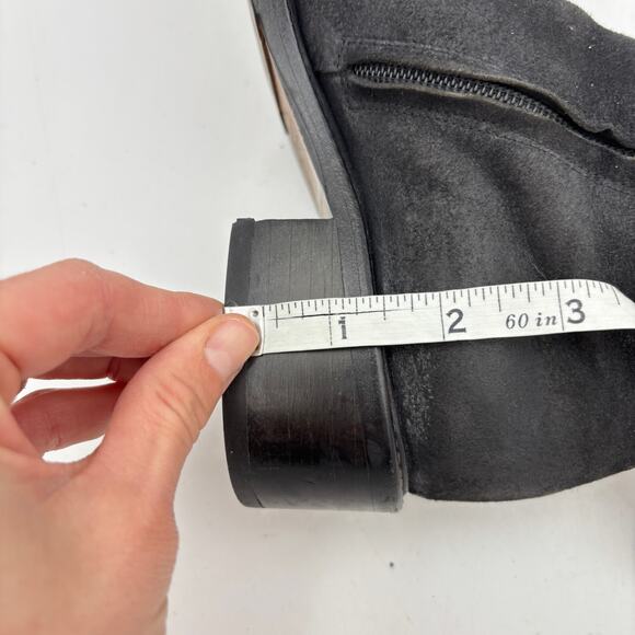 Roberto Del Carlo Suede Buckle High Boots Women's 38 Made in Italy - Picture 9 of 13